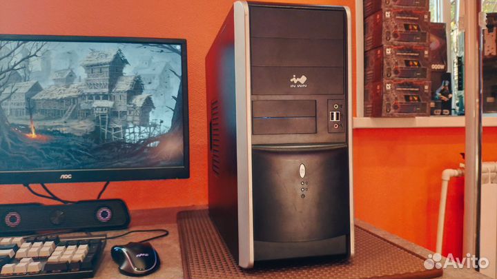 Игровой пк с видяхой на 8GB BMG стиль богов