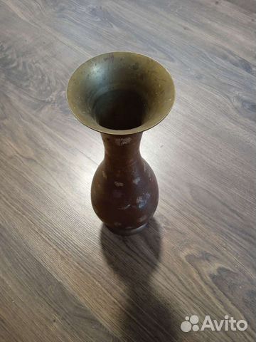 Ваза индия латунь