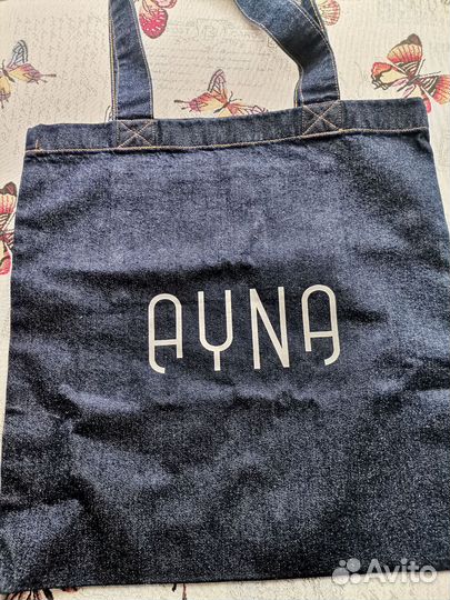 Джинсовый шопер