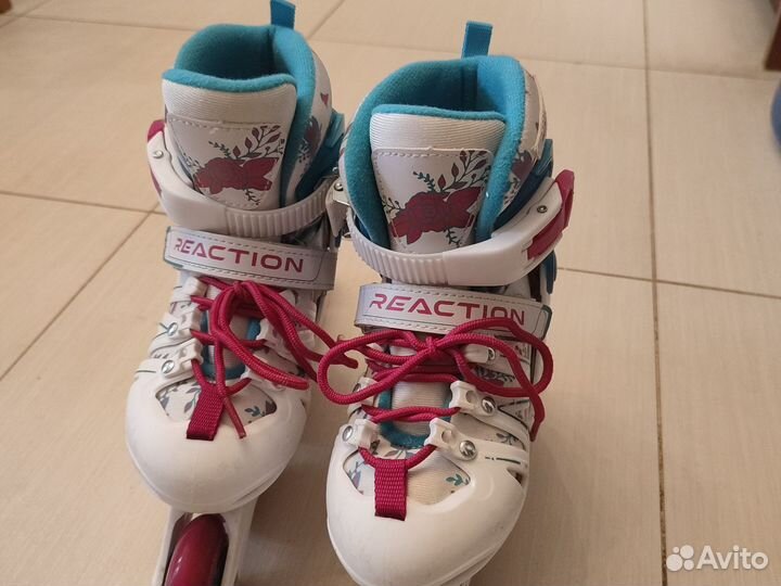 Ролики детские раздвижные р.32-35