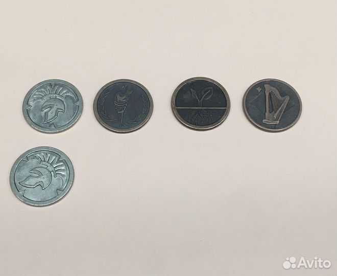 Монеты из пятерочки -5 шт