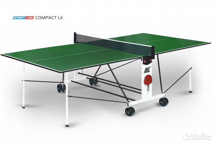 Теннисный стол Start Line Compact LX Green