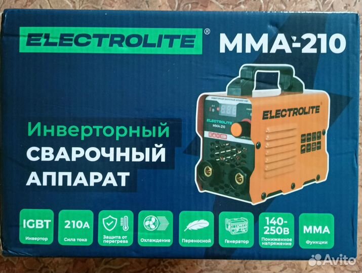 Инвертор сварочный mma 210
