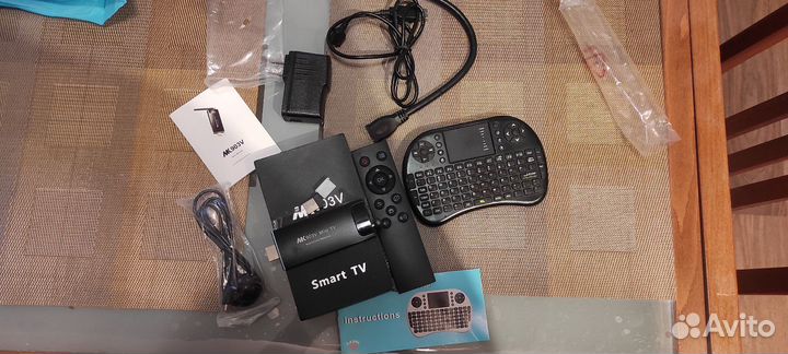 SMART tv приставка + клавиатура