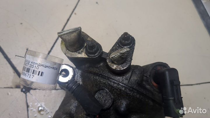 Компрессор кондиционера Peugeot 407, 2010