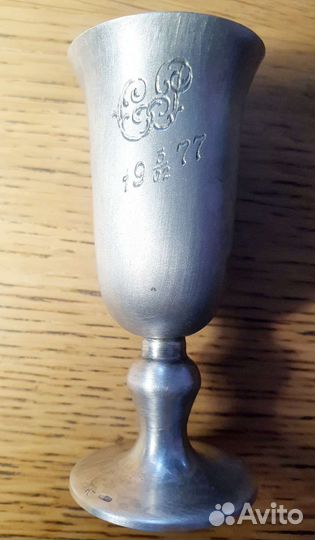 Серебряная рюмка 916 пробы tj6