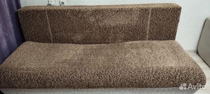 Диван прямой раскладной еврокнижка бу