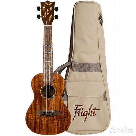 Премиальная укулеле концерт flight. Корпус акация