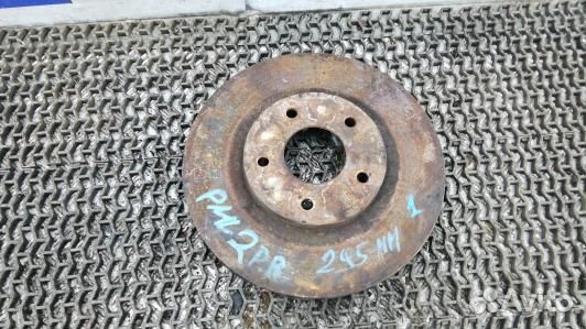 Диск тормозной передний nissan qashqai J10 (PML02K