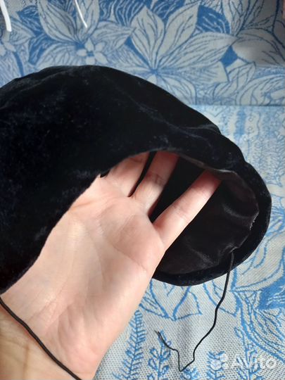 Шляпка с вуалью винтаж