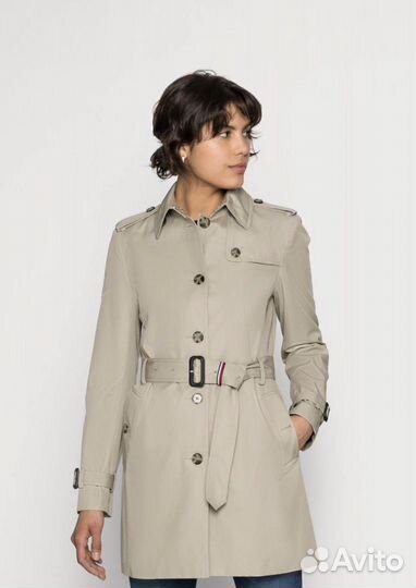 Тренч tommy hilfiger