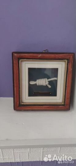 Рамка морской узел декор