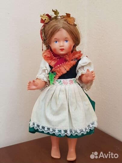 Коллекционная кукла «Schildkröt» 50 -е