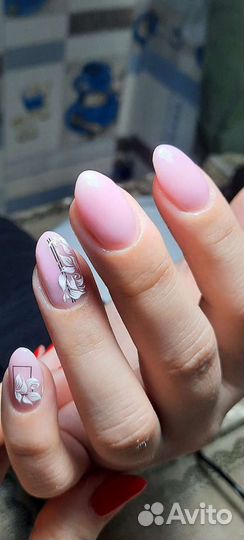 Маникюр с покрытием гель лак