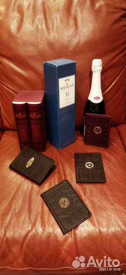 Обложка для автодокументов натуральная кожа