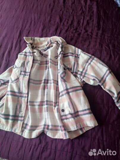 Куртка рубашка женская Zara