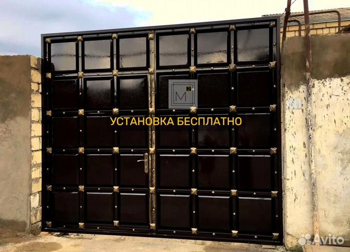 Ворота в Кайтагском р-не с калиткой