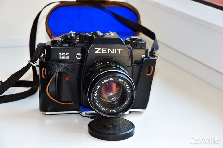 Зенит-122 Экспорт пленочная зеркалка kit Гелиос