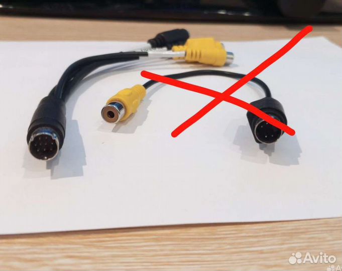 Кабели,штекеры,переходники S-video - RCA 