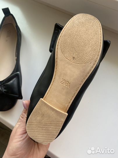 Балетки zara 35 размер