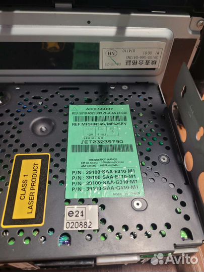 Штатная магнитола honda jazz