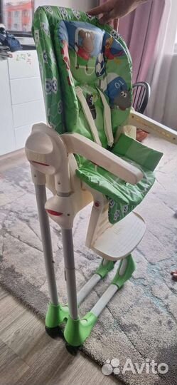 Стульчик для кормления chicco polly