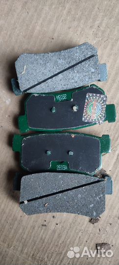 Коллодки тормозные задние ssangyong kayron(5link)