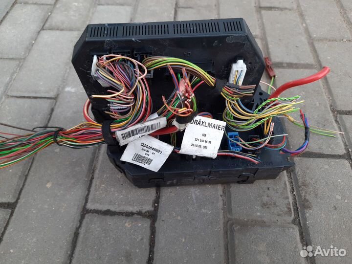 Блок SAM mercedes-benz S W221