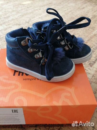 Ботинки для девочки 22 размер