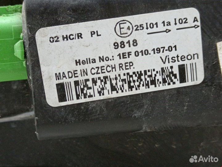 Фара передняя для Ford Fiesta 5 1320349