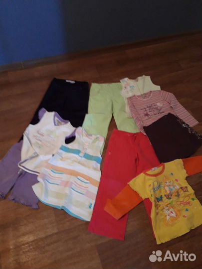 Пакет вещей для девочек 116 122