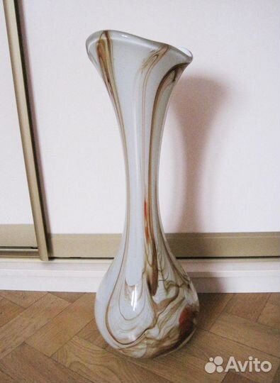 Вазы напольные, художественное стекло