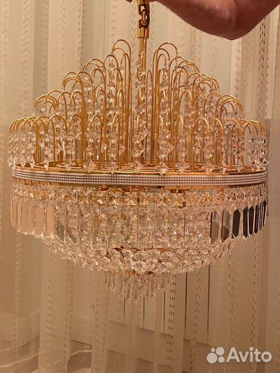 Люстра хрустальная