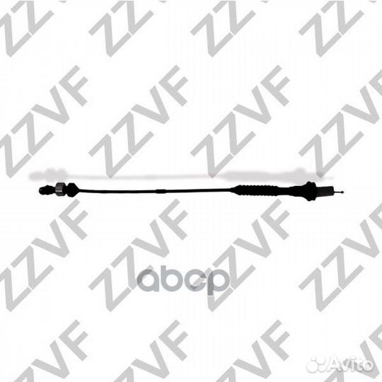 Трос привода педали сцепления peugeot 206 (99