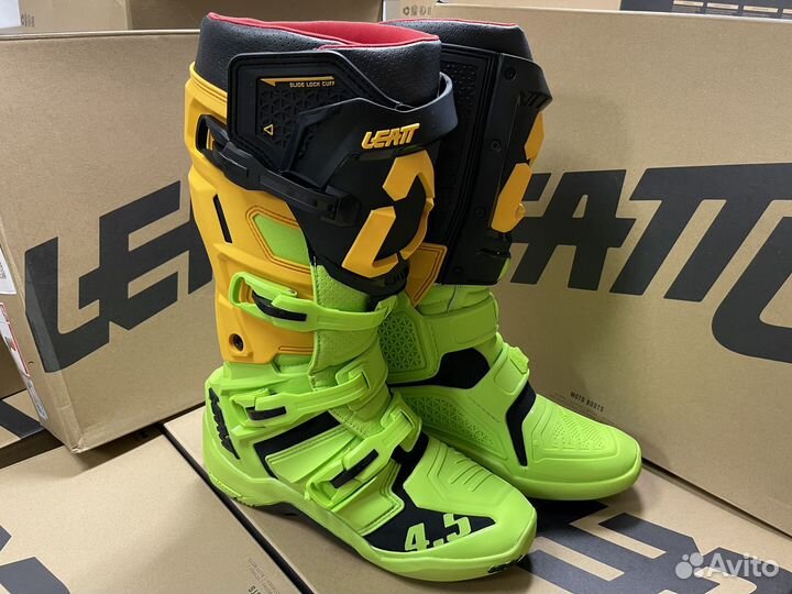 Мотоботы Leatt Boots 4.5 V23 Citrus