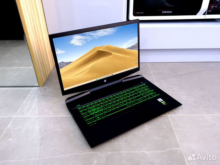 Мощный HP Pavilion Gaming 17 (Core i7, GTX 1660 Ti