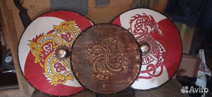 Щит скандинавский обр 8-10 века