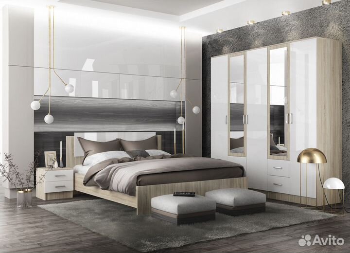 Мс Софи Тумба Сонома/Белый стб 400.1