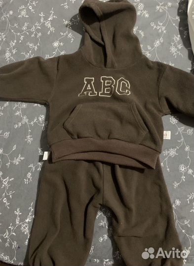 Флисовый костюм 80