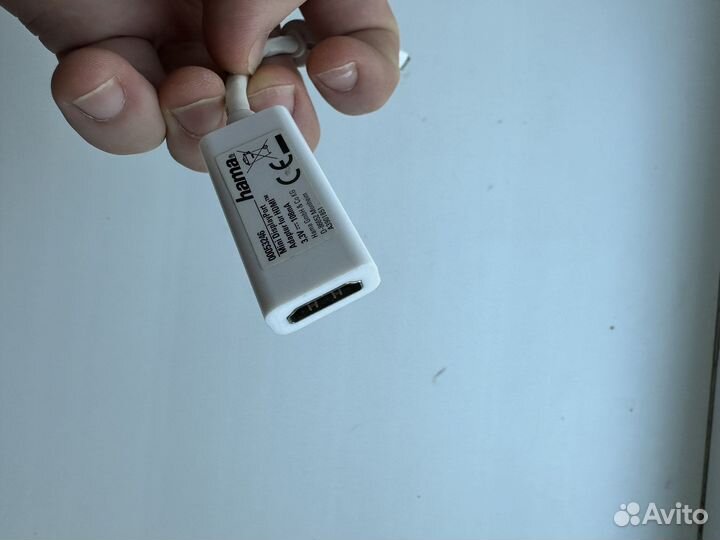 Переходник hama mini displayport-hdmi