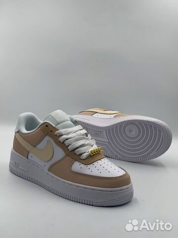 Nike Air Force 1 Beige White