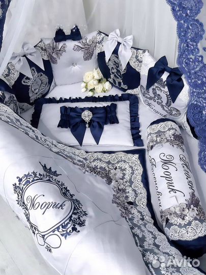 Бортики в кроватку