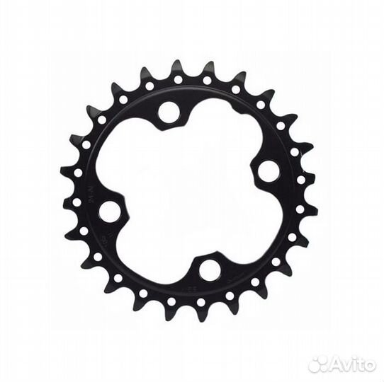 Звезда передняя Shimano SLX M675, 24T, малая