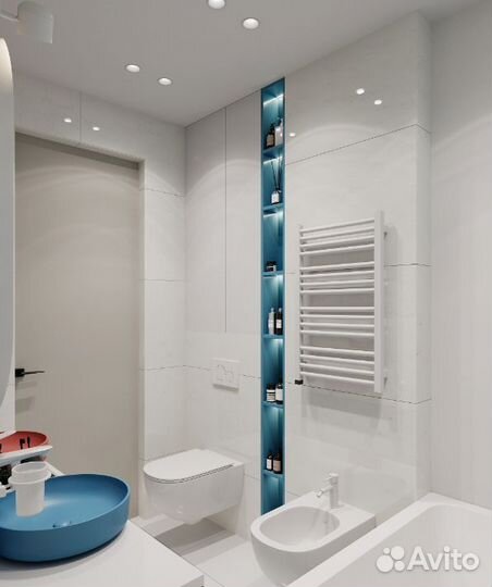 Мебель для ванной комнаты и туалета на заказ