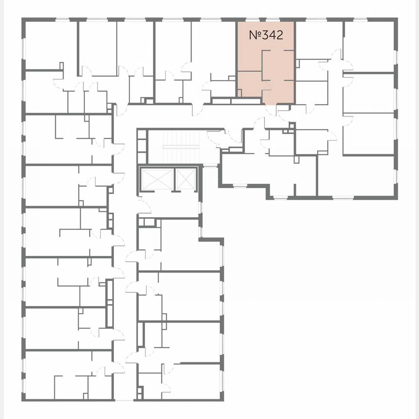 Апартаменты-студия, 29,6 м², 7/17 эт.