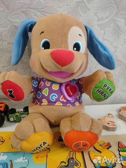 Умный щенок fisher price