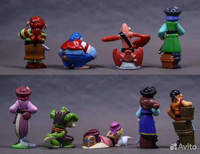 Монстры и Пираты 2008 г. Киндер - Сюрприз