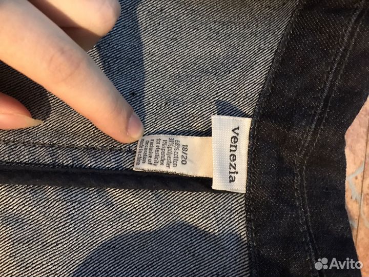 Джинсовая куртка пиджак джинсовка