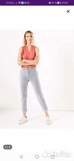 Брюки marks spencer в идеальном состоянии