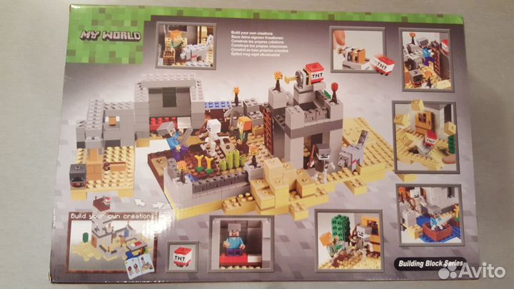 Новый конструктор bela из серии Minecraft
